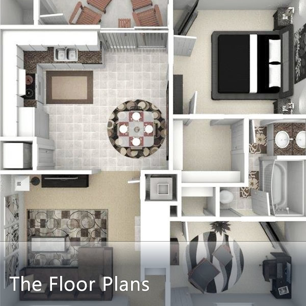 Spacious Floor Plans